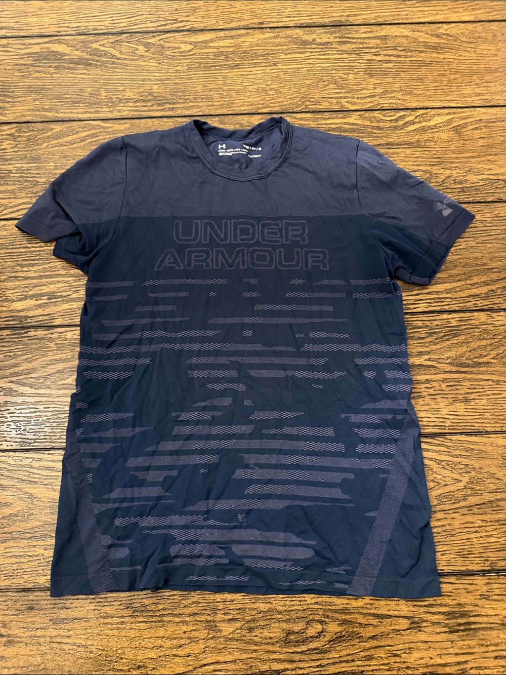 Under Armour Navy Graphic Performance Tee - Boys